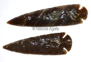 Puntas de Flecha de Ágata Natural Pulida de Primera Calidad, 1.50 Pulgadas, de Gujarat |   La Mejor Calidad en Línea - Product Image 4