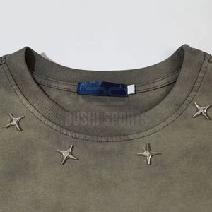T-shirt décontracté effet vieilli de qualité supérieure, léger et au style contemporain - Product Image 4