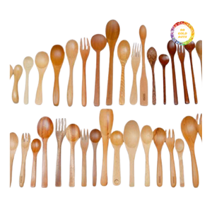 Juego de Utensilios de Cocina de Madera Flexible de Primera Calidad con Más de 20 Piezas, Aptos para Lavavajillas y Fáciles de Limpiar, para Uso Doméstico y en Restaurantes - Product Image 4