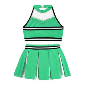 Uniformes de Porristas de Alta Calidad para Niñas, Disfraz de Competición con Estampado Personalizado y Falda a Juego con Logotipo del Equipo - Product Image 2