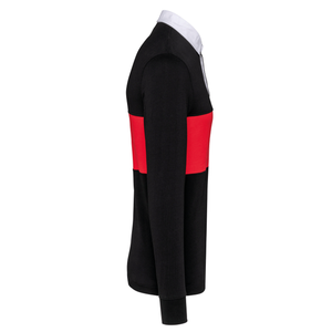 Camiseta de Hombre Roja Sólida de Manga Corta con Paneles Frontales, 100% Algodón, Tejida, Transpirable, Casual, de Verano, a la Moda - Product Image 5