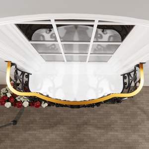 Balustrades de balcon élégantes en fer forgé et acier inoxydable pour villas – Designs métalliques artisanaux durables au style intemporel - Product Image 5