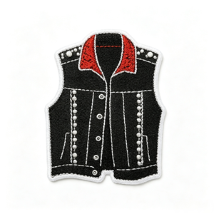 Machine Made Embroidery Patches OEM Logo <b>Badges</b> Factory Wholesale Supply for Jackets Hats Bags Uniforms and Garments - Product Image 6