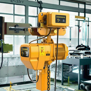 Kerekan rantai listrik 3Ton 1Ton, dengan kait Model <span class=keywords><strong>HHBB</strong></span> 220V untuk penggunaan industri kapasitas beban 500kg - Product Image 1