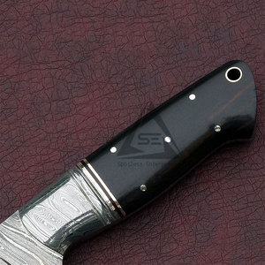 Cuchillos de Hoja Fija con Mango de Madera para Marca Privada DIY - Equipo de Camping Ligero Personalizable OEM - Product Image 4