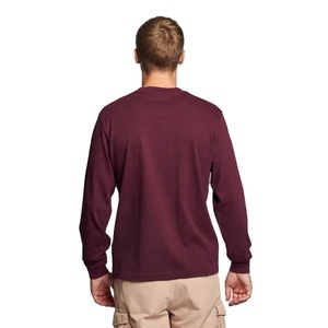 Camisetas de Cuello Redondo para Hombre, Ecológicas, de Secado Rápido, Transpirables, de Corte Regular, con Logotipo Personalizado en la Parte Delantera, Impresión Digital, Jersey de Poliéster/Algodón - Product Image 3