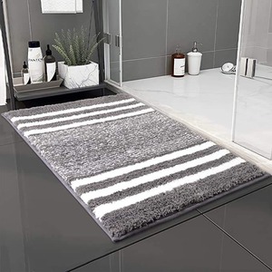 <b>Absorbent</b> Quick-drying <b>Bath</b> <b>Mat</b> Non-slip Customized Logo Rectangle <b>Bath</b> <b>Mat</b> - Product Image 2