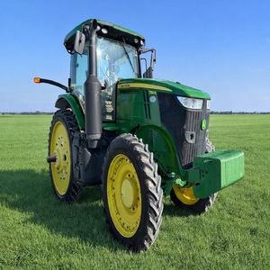 Tracteur John Deere 95HP d'occasion fiable avec cabine confortable, transmission 4x4, machine agricole idéale pour les besoins d'agriculture à grande échelle - Product Image 5