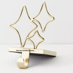 Xmas Decoration Use <b>Stocking</b> <b>Holder</b> Hook For Home Livingroom Top Use <b>Stocking</b> <b>Holder</b> Casting Aluminum - Product Image 6
