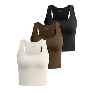 Top Deportivo Corto sin Costuras para Mujer, de Alta Calidad, Transpirable, para Yoga, Gimnasio, Fitness, Ropa Deportiva - Product Image 3