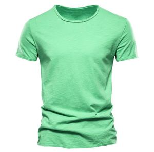 T-shirt décontracté personnalisé 2025 de qualité supérieure, imprimé sur le devant, respirant, séchage rapide, uni, manches courtes, léger - Product Image 3