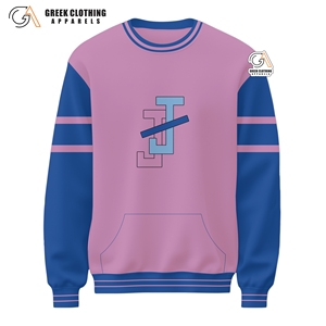 Sudadera Personalizada de Forro Polar con Diseño de Jack y Jill para Hermandades, Unisex, Modelo Griego JJ 2011, Invierno, Alta Calidad - Product Image 4