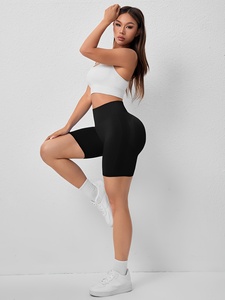 Shorts de Yoga de Cintura Alta para Mujer, a Prueba de Sentadillas, Sin Costuras, para Gimnasio, Fitness, Ejercicio, Ropa Deportiva - Product Image 4