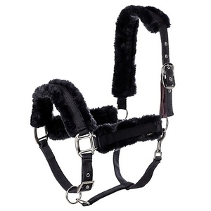 Harnais pour cheval en nylon rembourré en fourrure de vison légère et durable, dans des couleurs vives et des tailles personnalisées. - Product Image 2