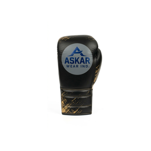 ถุงมือชกมวย Askar Wear Ind หนังแท้ ปิดนิ้วเต็มรูปแบบ แบบผูกเชือก สำหรับผู้ใหญ่ อุปกรณ์ฝึกซ้อม - Product Image 4