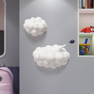 Étagère murale en MDF bleu pastel en forme de nuage - Vente en gros B2B - Product Image 4