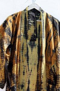 Kimono teñido anudado a mano para mujer, traje largo de kimono boho, kimono de dama de honor, novedad - Product Image 6