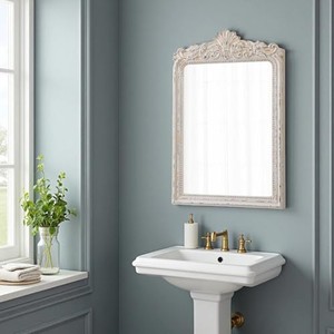 Handcrafted Walnut Wood Ornate Victorian <b>Mirror</b> Wholesale | Saharanpur Luxury - Product Image 3