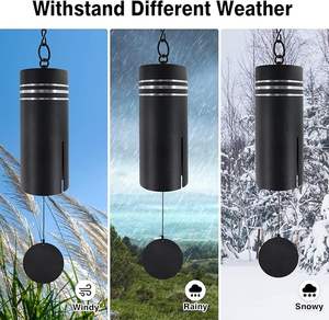 Carillon à vent en perles de verre faites à la main - Ornement suspendu pour fenêtre extérieure, décoration de jardin et de patio, améliorant l'ambiance - Product Image 4