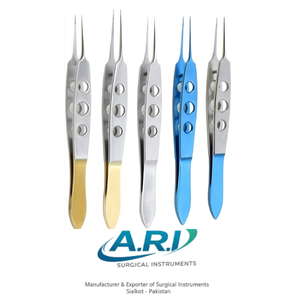 Pinzas de Acero Inoxidable de Primera Calidad para Masaje Oftálmico de Párpados, Pinzas de Precisión para Cirugía Estética - Product Image 1