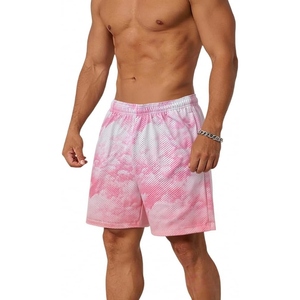 Shorts de sport pour homme en mesh respirant, séchage rapide, légers, pour basket-ball, gym, course à pied, vêtements de sport de qualité supérieure USA. - Product Image 1