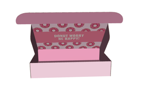 TH CBB-019 Creative and Stylish Custom Donut Box with Unique Branding Options for Bakeries Dessert Shops and Gift Presentation - Product Image 3