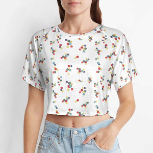 Top Corto para Mujer, Ajuste Cómodo, Tela Suave, Estilo Diario, Top Corto para Mujer, Tela Ligera - Product Image 6