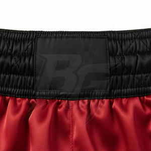 Pantalones Cortos de Entrenamiento de Muay Thai para Hombre, Contraste de Color, Transpirables, de Secado Rápido, Satén/Poliéster, Personalizables, de Alta Calidad, Más Vendidos - Product Image 5