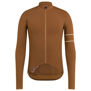 Customized <b>Men's</b> <b>Long</b> <b>Sleeve</b> <b>Cycling</b> <b>Jersey</b> Black White Full Zip Breathable Quick Dry 100% Polyester 180g Road Bike Fit - Product Image 5