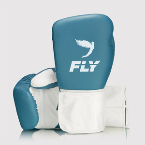 New Custom Made Fly Boxing Sparring Gloves Double Color Comfortable <b>Strap</b> Fight Gloves Professional Training Fly Boxing Gloves - Product Image 1