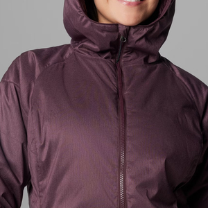 Veste softshell pour femme de qualité supérieure, coupe-vent, imperméable, col montant, design à capuche, tissu 3 couches, doublure en microfleece - Product Image 4
