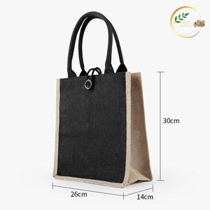 Bolsa de Compras de Yute Natural, Fibra Verde, Ecológica, Reutilizable, para Empaquetado Minorista - Product Image 2