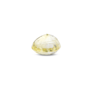 Loose 3.2 Carat Oval Cut Yellow Sapphire Gemstone for Fine Jewelry - Product Image 3