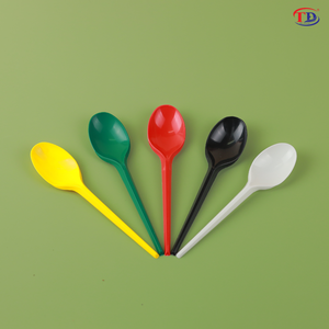 Cuchara de Plástico Desechable de 15 cm, Personalizada, al por Mayor, Precio Económico, Color Personalizado, para Llevar, Restaurante, Picnic, Buena Calidad - Product Image 3
