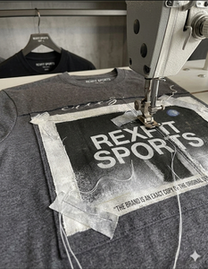 Camisetas de Alta Calidad con Serigrafía, Hombros Caídos, Tela Suave, Estilo Urbano, Fabricante de Camisetas de Algodón Extra Grandes Personalizadas - Product Image 2