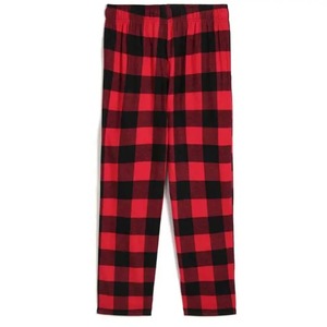 Pantalon de pyjama en flanelle à carreaux pour hommes, vente en gros, pantalon de haute qualité, pantalon en coton pour garçons - Product Image 2