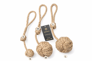 Pelotas de Cáñamo Duraderas HOANG LINH SG para Perros, Pelota de Cuerda Natural y Ecológica, Materiales Sostenibles, VIETNAM - Product Image 2