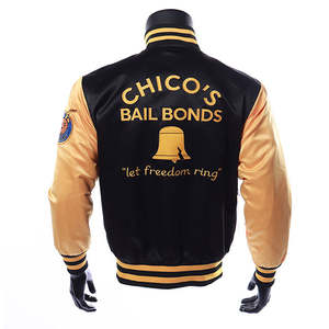 แจ็คเก็ตวาร์ซิตี้ขนสัตว์สำหรับฤดูหนาวคุณภาพสูง ดีไซน์ใหม่ ขายส่ง ราคาพิเศษ สำหรับผู้ชาย ปักโลโก้ตามสั่ง แขนหนัง - Product Image 6