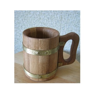 Tazas de Madera Natural Hechas a Mano, Modernas, de Lujo, Ecológicas, Reutilizables, con Agarre para Café, Té, Leche, Chocolate y Otras Bebidas - Product Image 5