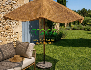Sombrilla de Playa de Fibra de Coco para Exteriores, Ecológica, Proveedor de Sombrillas de Jardín de Vietnam - Product Image 4