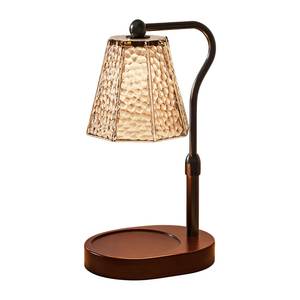 Calentador de Velas de Metal Negro con Cúpula de Vidrio para Aromaterapia en Interiores, Decoración del Hogar, Lámpara Calentadora de Velas - Product Image 2