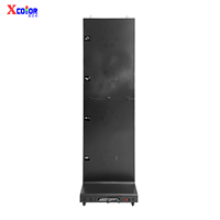 Display LED Pieghevole P2.5 con Cabinet in Ferro, Schermo Pubblicitario Digitale per Interni, Segnaletica LED Portatile per Negozi, Centri Commerciali ed Esposizioni