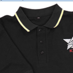 Polo Casual para Hombre, Corte Ajustado, con Cuello y Puños con Ribete, Polo de Alta Calidad 100% Algodón Piqué con Logotipo Bordado - Product Image 3