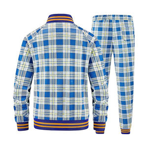 Ensemble de survêtement pour homme 100% polyester, sublimation personnalisée, ensemble de jogging pour l'entraînement sportif, séchage rapide, fournisseur OEM ODM - Product Image 3