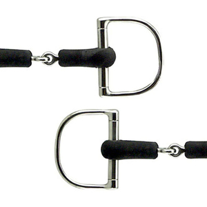 Oferta Especial: Bocado de Doma de Acero Inoxidable con Anillo de Goma Suave, Calidad Premium, Diseño Personalizable - Product Image 6