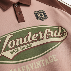 เสื้อโปโลวินเทจแบบกำหนดเองสำหรับผู้ชายและผู้หญิงปี 2026 ผ้าฝ้าย 100% เนื้อหนา ระบายอากาศได้ดี เหมาะสำหรับฤดูร้อน ชุดกีฬา เสื้อผ้าแนวสตรีท - Product Image 5