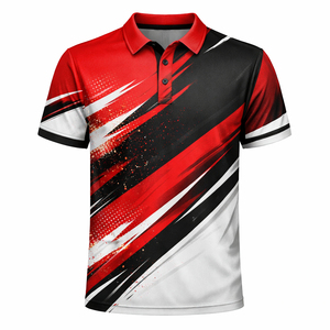 เสื้อคริกเก็ตชายคุณภาพสูง หลายสี บริการ OEM รับทำโลโก้ ชื่อทีม ผ้าโพลีเอสเตอร์ 100% ชุดกีฬา ชุดทีม - Product Image 3