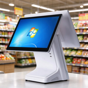 High Quality 11.6/15.6 Inch Dual screen Touch POS Terminal <b>Windows</b> 8G 128GB with Optional Printer <b>for</b> Restaurant and Supermarket - Product Image 6