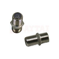 Conector Coaxial Tipo F Hembra a Hembra, Adaptador de Extensión RG6, Acoplador para TV Satelital de Alta Frecuencia