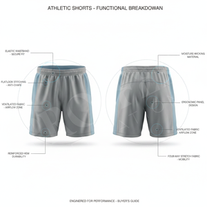 Shorts de sport personnalisés à prix de gros, séchage rapide, taille élastique, pour la course et l'entraînement, OEM ODM - Product Image 2